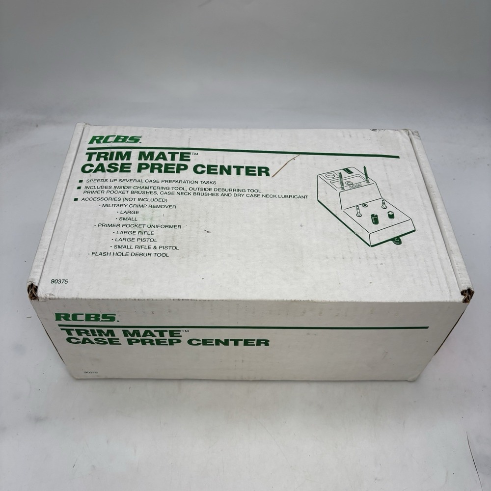 RCBS Trim Mate Case Prep Center Reloading Tool 90375 Preowned Used Works